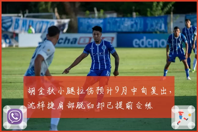 胡金秋小腿拉伤预计9月中旬复出,沈梓捷肩部脱臼却已提前合练